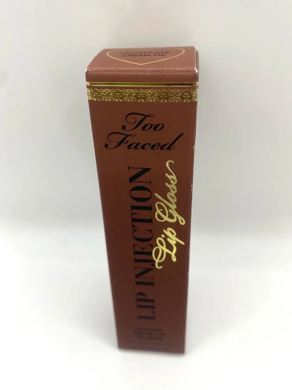 Too Faced Lip Injection Chocolate Cream Pie Cool Instant‎ Lip Plumper Lip Gloss